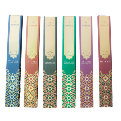 Aidan Incense Variety Pack - 6 Distinctive Types | Luxurious & Natural Scents