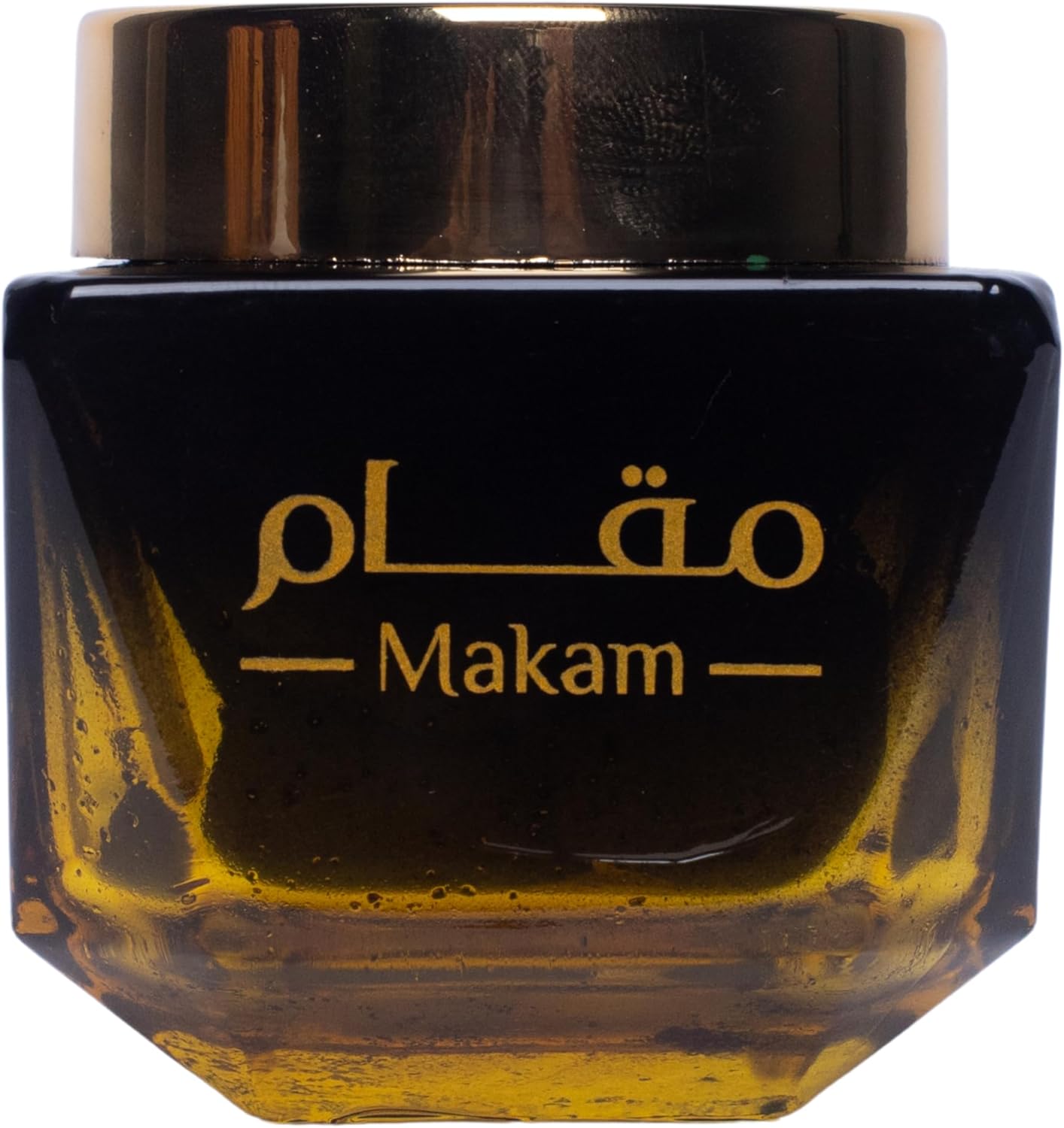 Campus for incense Maqam Premium Arabic Oud Al Haram Bakhoor - Small Round Cubes in Elegant Glass Box 250 Grams, 12+ Hours Fragrance